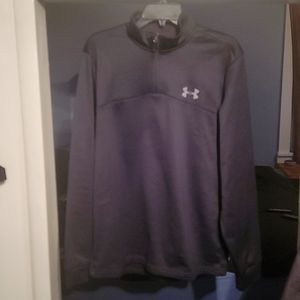 UNDER ARMOUR mens winter gear mens large 1/4 zip.